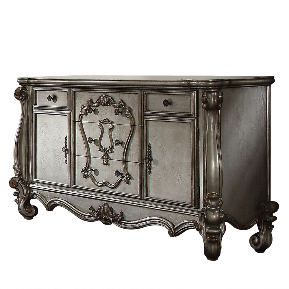 Versailles Antique Platinum Dresser - Ornate Home