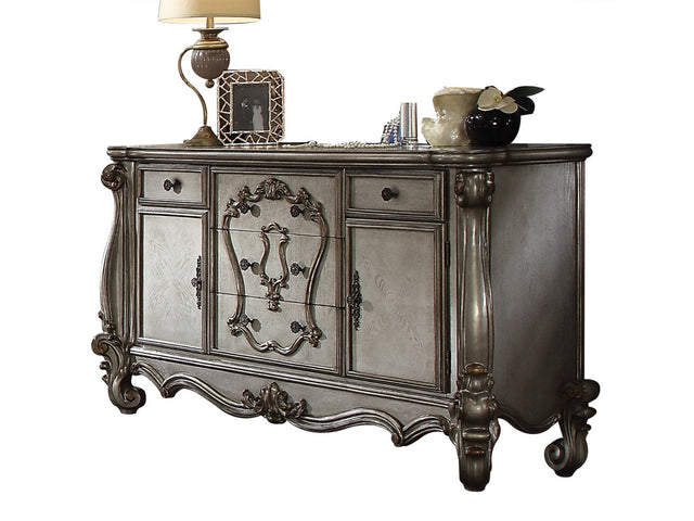 Versailles Antique Platinum Dresser - Ornate Home