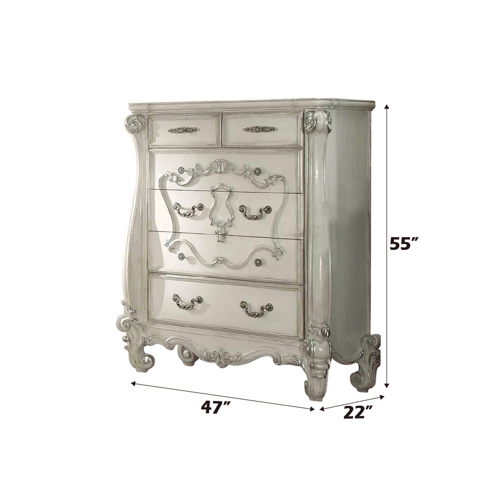 Versailles Bone White Chest - Ornate Home