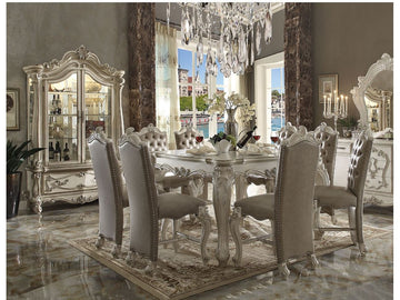 Versailles Bone White Counter Height Table - Ornate Home