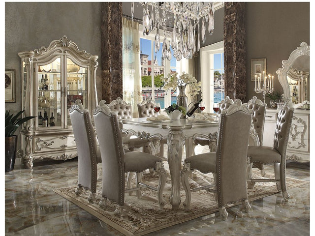 Versailles Bone White Counter Height Table - Ornate Home