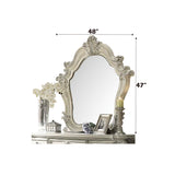 Versailles Bone White Mirror - Ornate Home