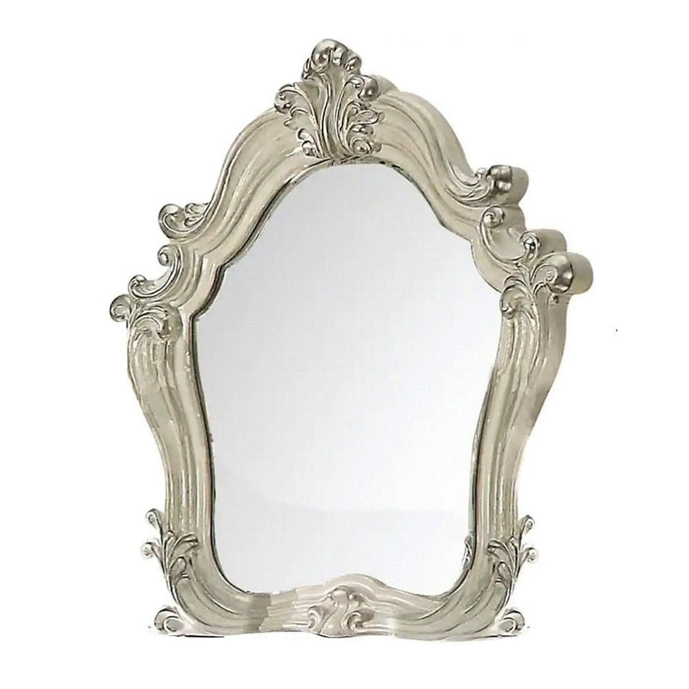 Versailles Bone White Mirror - Ornate Home