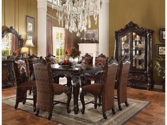 Versailles Cherry Oak Counter Height Table - Ornate Home