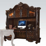 Versailles Cherry Oak Executive Computer Desk w/ Hutch - Ornate Home