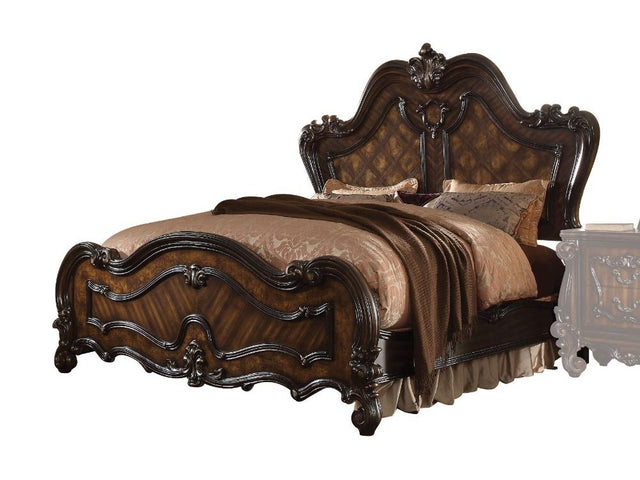 Versailles Cherry Oak Queen Bed - Ornate Home