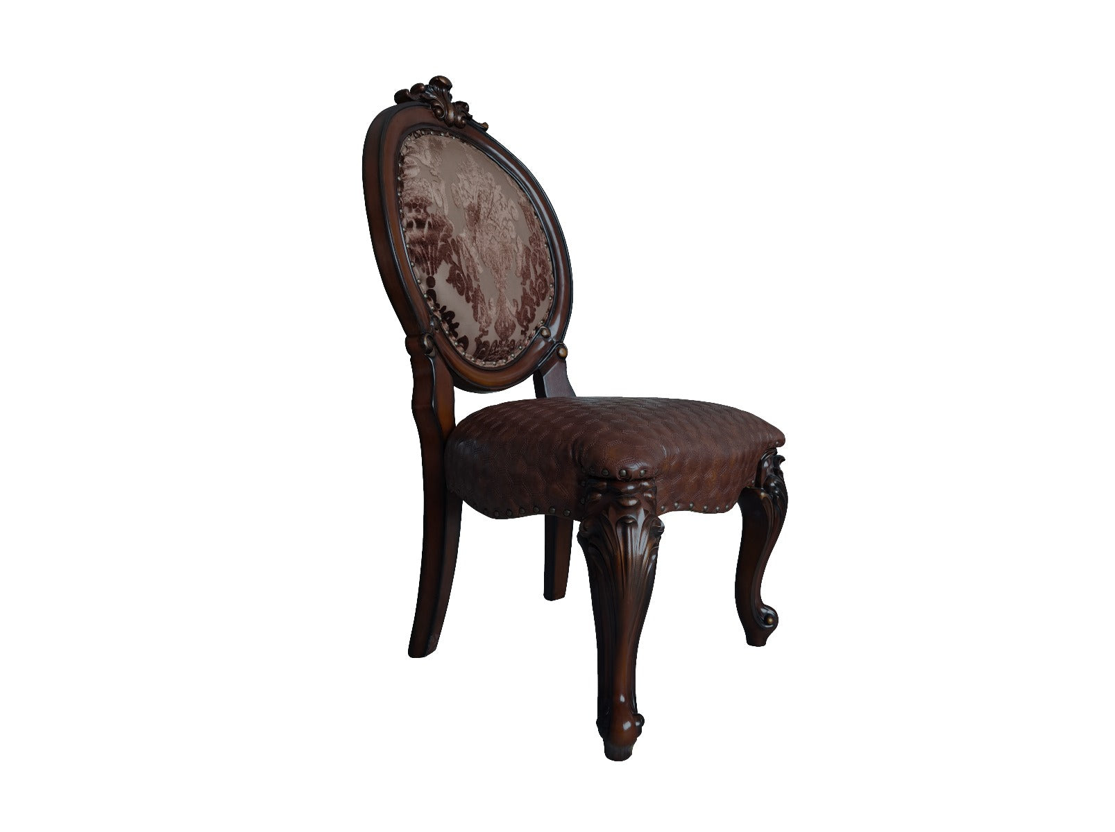 Versailles Cherry Side Chair (Set of 2) - Ornate Home