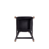 Versailles Counter Stool in Black and Natural Cane - Ornate Home