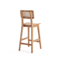 Versailles Counter Stool in Nature Cane - Ornate Home