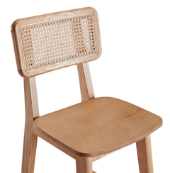 Versailles Counter Stool in Nature Cane - Ornate Home