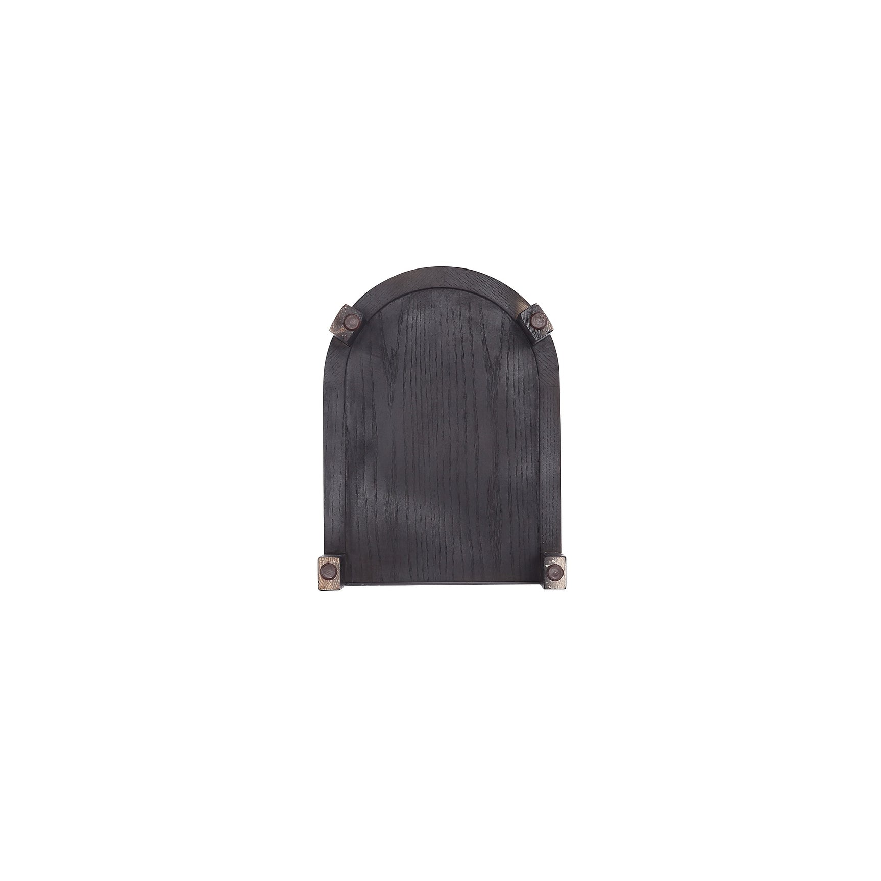 Versailles End Table in Black and Natural Cane - Ornate Home