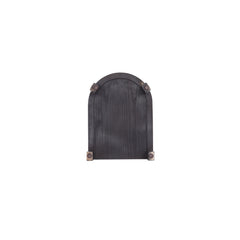 Versailles End Table in Black and Natural Cane - Ornate Home