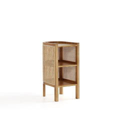 Versailles End Table in Nature Cane - Ornate Home