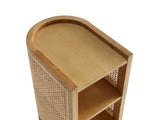 Versailles End Table in Nature Cane - Ornate Home
