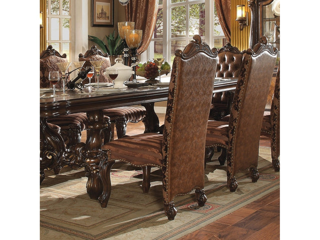 Versailles Light Brown Side Chair (Set of 2) - Ornate Home