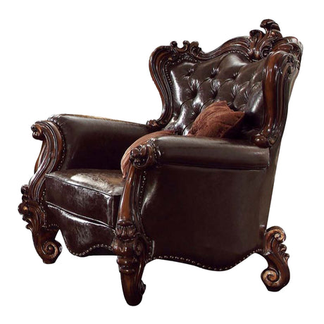 Versailles Oak Chair w/2 Pillows - Ornate Home