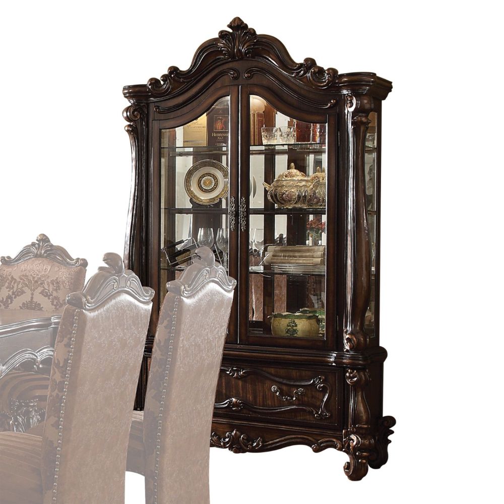 Versailles Oak Curio - Ornate Home