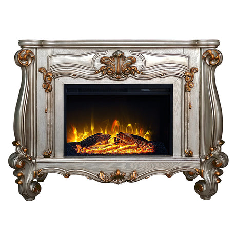 Versailles Platinum Fireplace - Ornate Home