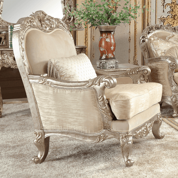 Versailles Royale Champagne Gold 3-Pc Living Room Set /  HD-8925 3PC - Ornate Home