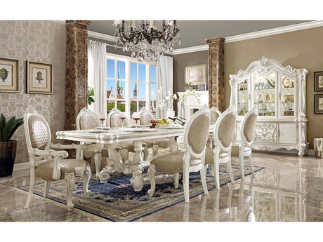 Versailles White Arm Chair (Set of 2) - Ornate Home