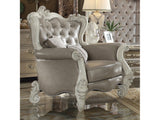 Versailles White Chair w/2 Pillows - Ornate Home
