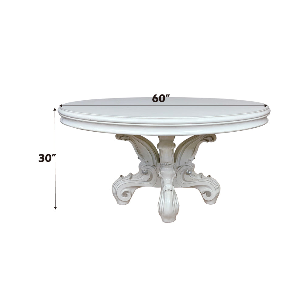 Versailles White Dining Table - Ornate Home