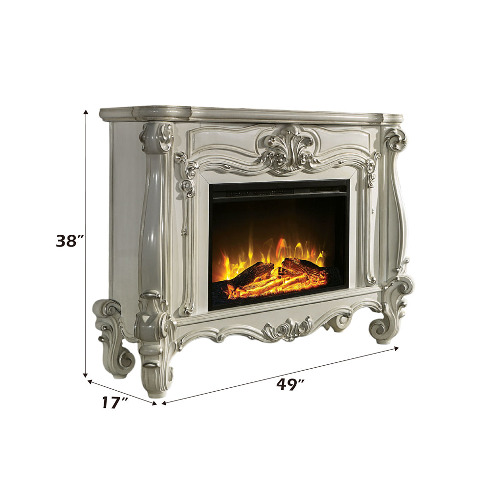 Versailles White Fireplace - Ornate Home