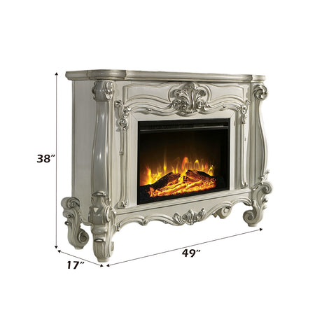 Versailles White Fireplace - Ornate Home