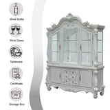 Versailles White Hutch & Buffet - Ornate Home