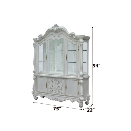 Versailles White Hutch & Buffet - Ornate Home