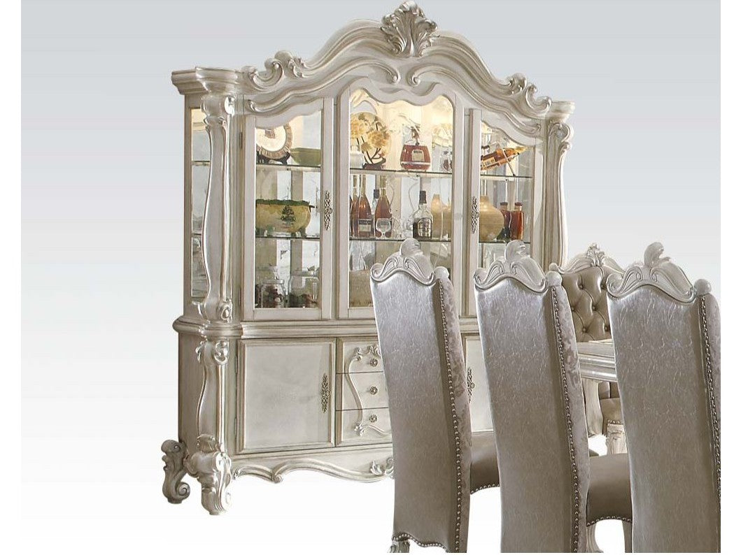 Versailles White Hutch & Buffet - Ornate Home