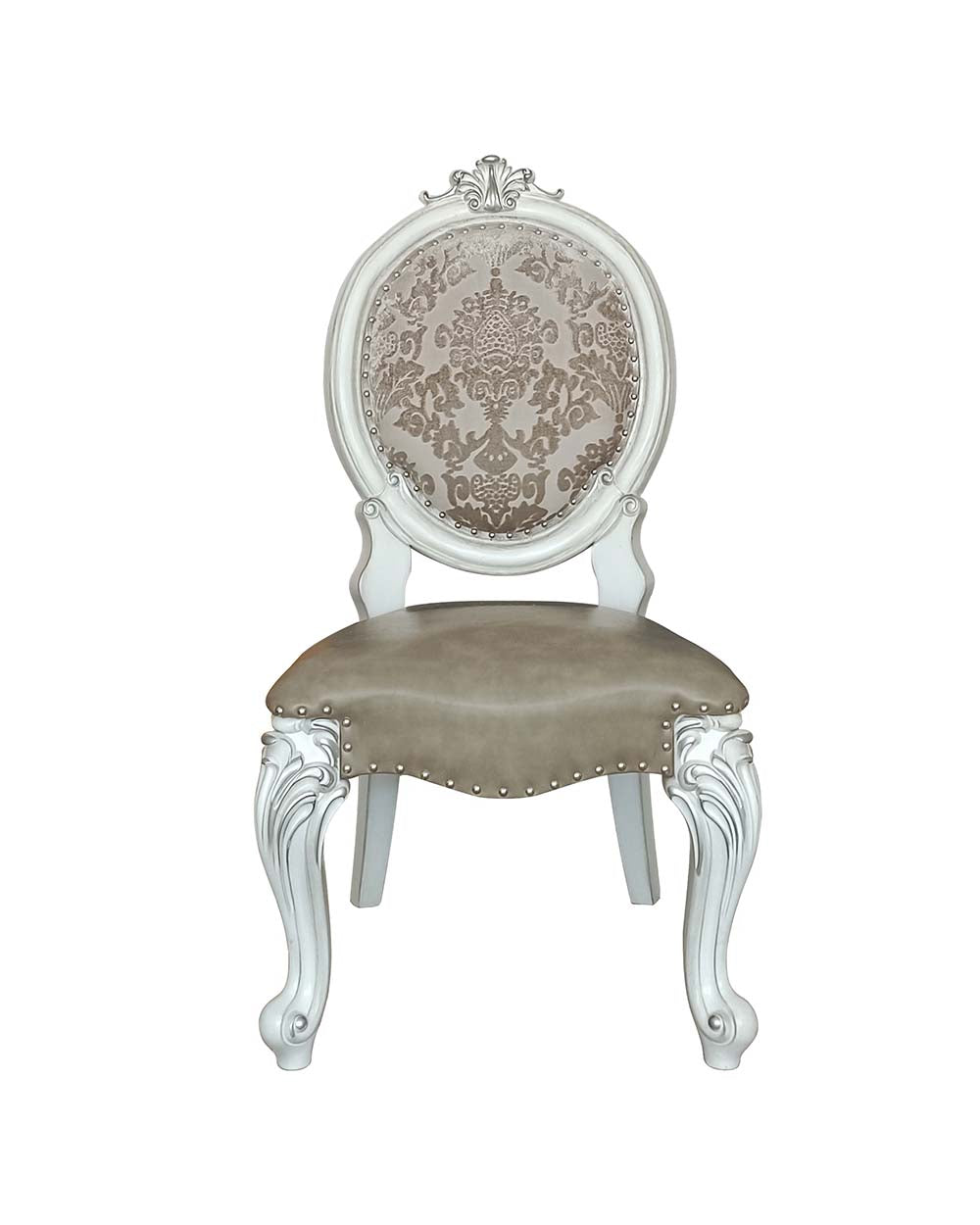 Versailles White Side Chair (Set of 2) - Ornate Home
