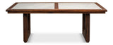 Versatilis Brown Dining Table - Ornate Home