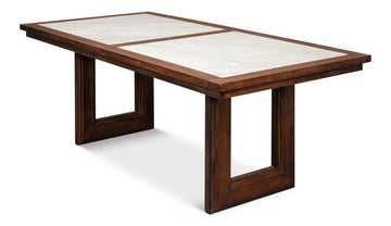 Versatilis Brown Dining Table - Ornate Home