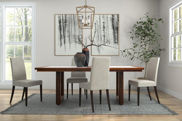 Versatilis Brown Dining Table - Ornate Home