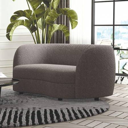 Versoix Charcoal Gray Sofa & Loveseat - Ornate Home