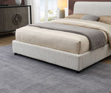 Vertham White E.King Bed - Ornate Home