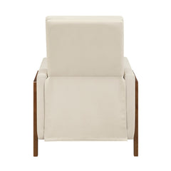 Verve Beige Push Back Reclining Chair - Ornate Home