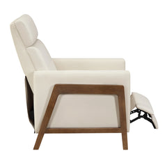Verve Beige Push Back Reclining Chair - Ornate Home