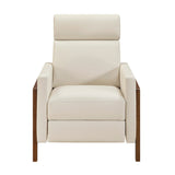Verve Beige Push Back Reclining Chair - Ornate Home