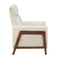 Verve Beige Push Back Reclining Chair - Ornate Home