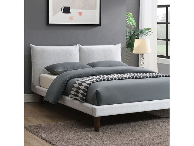 Verwood Light Gray E.King Bed - Ornate Home