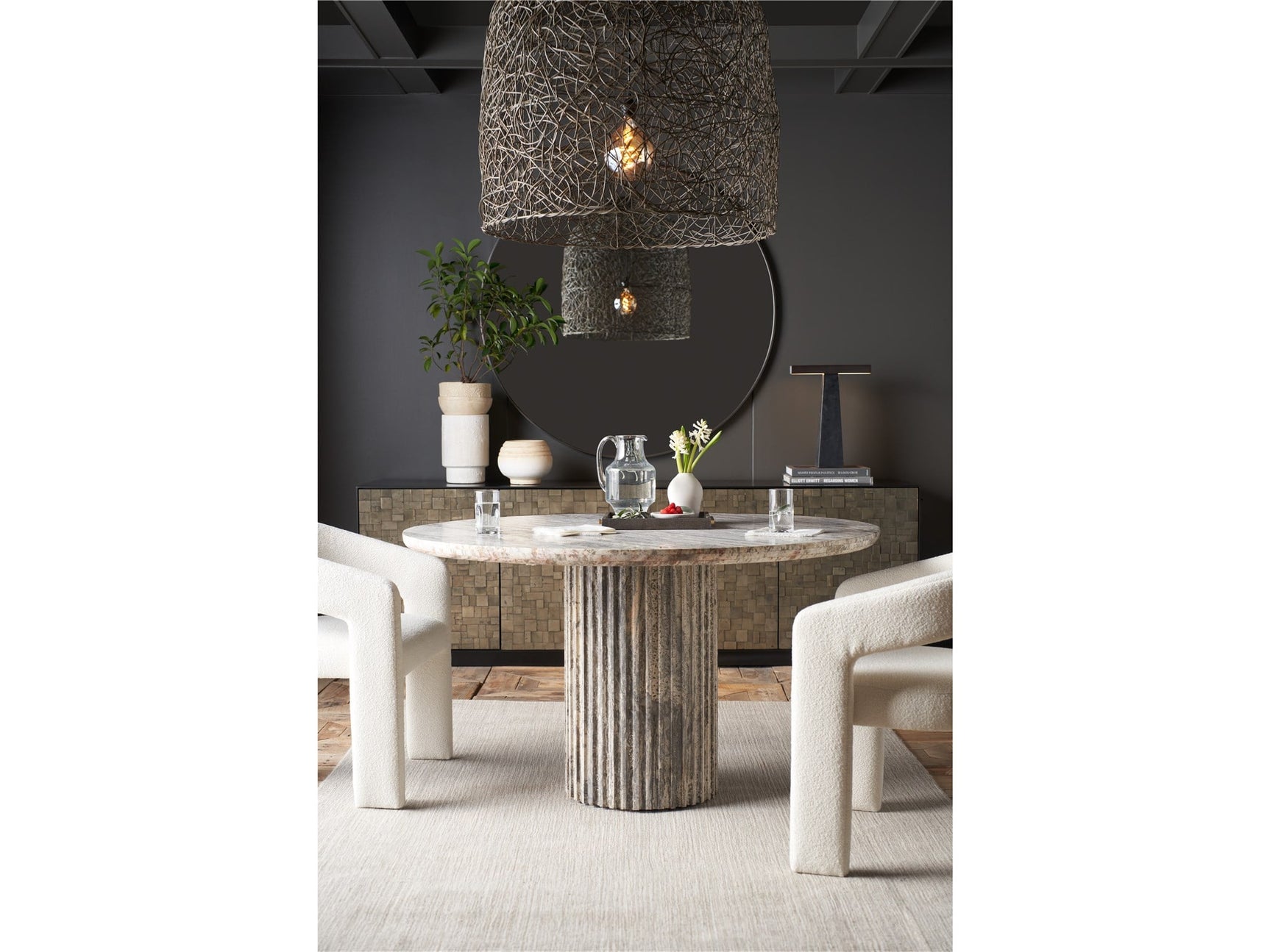 Vesper Canberra Ivory Chair - Ornate Home