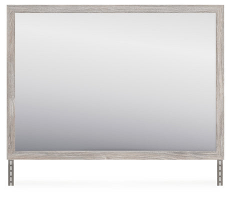 Vessalli Gray Bedroom Mirror - Ornate Home
