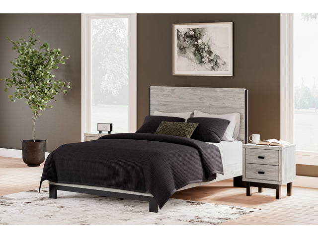 Vessalli Gray Queen Panel Bed - Ornate Home