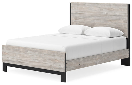 Vessalli Gray Queen Panel Bed - Ornate Home