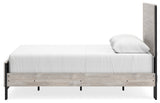 Vessalli Gray Queen Panel Bed - Ornate Home