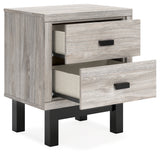 Vessalli Two-tone Nightstand (Online Special Price) - Ornate Home