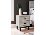 Vessalli Two-tone Nightstand - Ornate Home