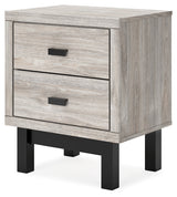 Vessalli Two-tone Nightstand - Ornate Home